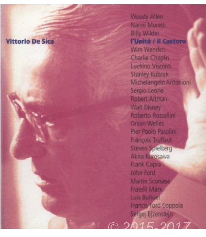 Copertina di Vittorio De Sica